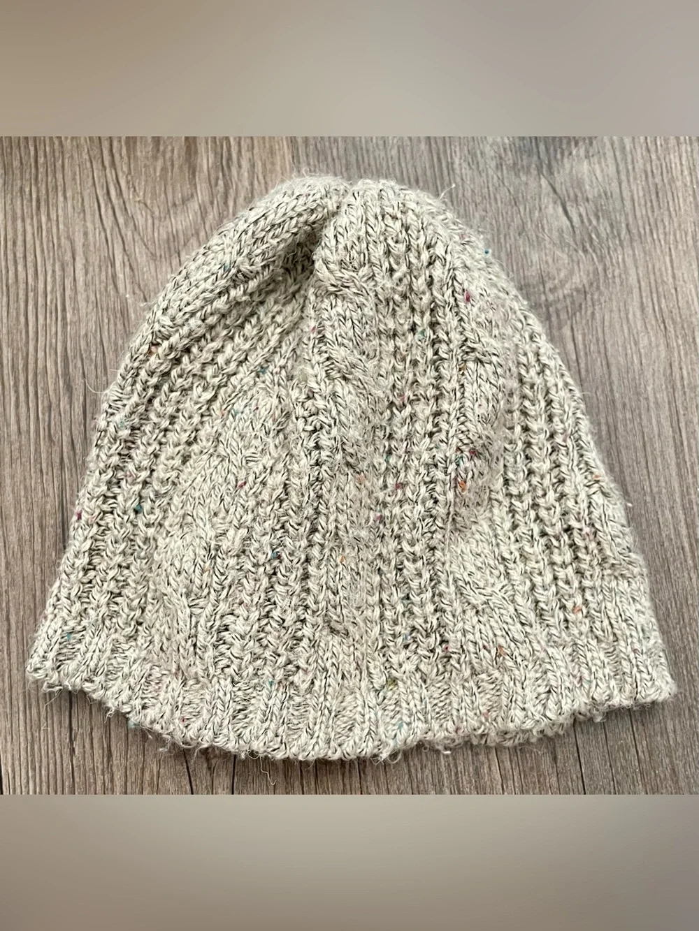 🐑 Cozy Cable-Knit Cream Hat 🐑
